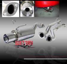 JDM CATBACK EXHAUST MUFFLER SYSTEM HIGH FLOW FOR 95-98 240SX S14 BASE LE SE picture