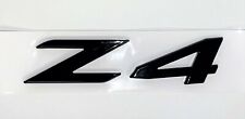 BLACK Z4 FIT BMW Z-4 REAR TRUNK NAMEPLATE EMBLEM BADGE NUMBERS DECAL NAME picture