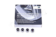 New Genuine BMW Tire Valve Stem Cap M Logo Set - 36122447402 picture