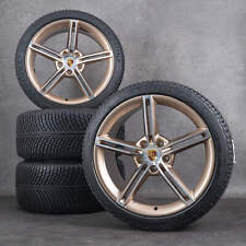 Original Porsche Taycan rims 21 inch Mission E Aurum summer wheels summer tires picture