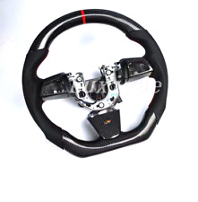 for Cadillac CTS CTS-V 2008-14 Real New Carbon fiber steering wheel Frame+Cover picture