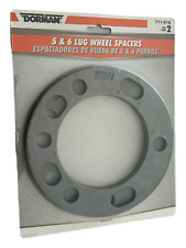 Dorman 5 & 6 Lug Wheel Spacers (711-919) - Pack of Two - Aluminum picture
