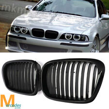 For 99-03 BMW 5 Series E39 528i 525i 540i Grill Front Kidney Grille Glossy Black picture