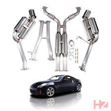 Stainless Steel Catback Exhaust for 2003-2008 Nissan 350Z 3.5l VQ35DE VQ35HR Z33 picture