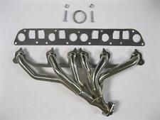 1991 - 1999 Jeep Wrangler Cherokee POLISHED Stainless Header 4.0L TJ YJ XJ ZJ picture