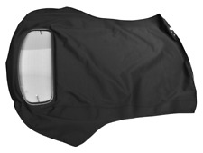 Fits Volvo C70 1999-06 Soft Top Replacement & Glass window Haartz Black Cloth picture
