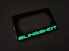GLOWING Polaris Slingshot Style 100% Carbon Fiber License Plate Frame Holder  picture