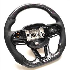 FORGED CARBONFIBER Steering Wheel FOR Dodge Challenger Hellcat SRT JeepGrand picture