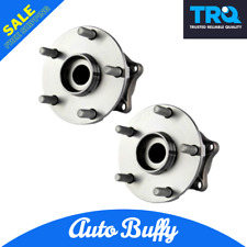 TRQ Rear Wheel Bearing & Hub Assembly Pair Fits Subaru WRX Legacy Outback picture