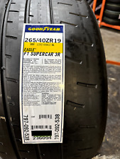 2 Tire Goodyear Eagle F1 Supercar 3R 265/40ZR19 98Y High Performance RACE TIRES picture