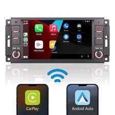 Car Stereo for Jeep Wrangler Cherokee Dodge CarPlay Android Auto High power BT picture