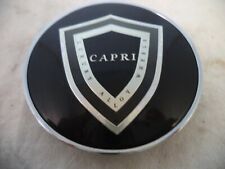Capri Wheels Gloss Black / Chrome Custom Wheel Center Caps # C-105 / 2 / GT (1) picture