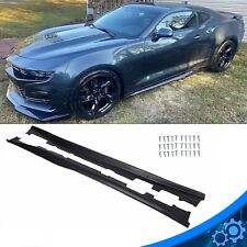 For 2016-22 Chevy Camaro RS SS 6th Side Skirts Extension Rocker Panels ZL1 Style picture