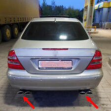 Exhaust Tips for Mercedes Benz W211 E Class E320 Stainless Steel Muffler Pipes picture