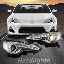 LED Headlights for 2013-2016 Scion FR-S Subaru BRZ Projector Headlamp Chrome L&R picture