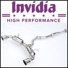 Invidia N2 Stainless Tips Cat-Back Exhaust System fits 2013-2022 Subaru BRZ picture