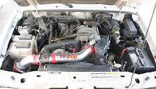 RED For 2PC 2001-2003 Ford Ranger 4.0L V6 Sohc Air Intake System Kit + Filter picture