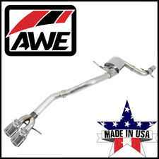 AWE Tuning Track Cat-Back Exhaust System fits 2012-18 Volkswagen Jetta 1.8L 2.0L picture