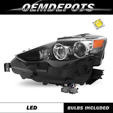 Left Driver LED Headlight For 2014 2015 2016 XE30 Lexus IS250 IS200T IS300 IS350 picture