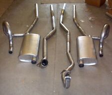1974 OLDS CUTLASS DUAL EXHAUST SYSTEM, ALUMINIZED, WITH 350 ENGINES picture