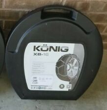 Konig XB-16 245 snow tire chains NEW 215 225 235 picture
