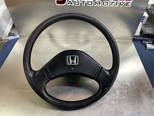 88-91 Honda Civic CRX Two Spoke Steering Wheel OEM SH3 SH4 SH5 EF DX SI HF #2 picture
