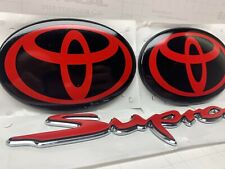 Toyota GR Supra 2020 2021 2022 2023 A90 J29/DB Emblem Decals Front Rear Badge picture