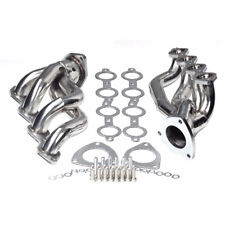 For 4.8L 5.3L V8 Chevy GMC Avalanche Silverado Sierra Tahoe Exhaust Header 00-06 picture