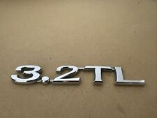 FREE SHIPPING OEM 1999 2001 2002 2003 ACURA 3.2TL REAR TRUNK EMBLEM BADGE picture