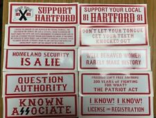 HELLS ANGELS HARTFORD LARGE SUPPORT STICKERS picture