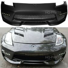 Fits 03-09 Nissan 350z to 370z Conversion NIS Style Front Bumper Cover With LED picture