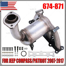 Exhaust Catalytic Converter For 2007-2014 2015 2016 2017 Jeep Compass 2.4L 4WD picture