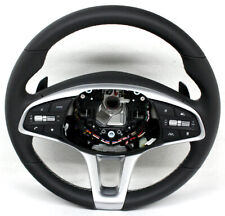 56100-ARBE0-NGR OEM Black Leather Steering Wheel For Genesis GV70 Sport (2.5L) picture