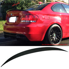 Fit 07-13 BMW E82 1 Series 2Dr P Style Trunk Spoiler Painted #475 Black Sapphire picture