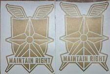 X2 MFP MAD MAX GOLD sticker decal badge Pursuit Special Road Warrior Interceptor picture