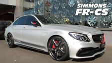 4X GENUINE SIMMONS 20” FRCs 2020 MERCEDES C63 STAGGERED  WHEELS & NEW TYRES picture