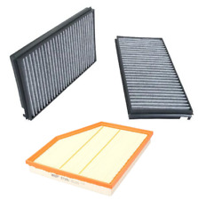 Air Filter w/ Cabin Air Filter Set HENGST/AIRMATIC for BMW 545i 645Ci 550i 650i picture