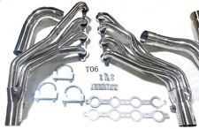 Long Tube Stainless Headers 99-06 Chevy GMC Sierra Silverado 4.8 5.3 6.0 Y Pipe picture