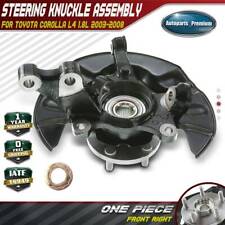 Front RH Steering Knuckle & Wheel Hub Bearing Assembly for Toyota Corolla 03-08 picture