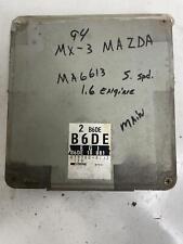 94 95 96 MAZDA MX3 Engine/motor Brain Box Ele Cntrl Mod Oe# B6de 18881 picture