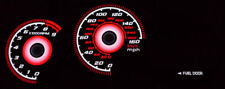 Red Glow Gauge Face Overlay New Fit For 00-05 Toyota Celica GT-S / GTS Manual picture