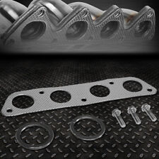 FOR 00-05 TOYOTA MR2 SPYDER ALUMINUM EXHAUST MANIFOLD HEADER GASKET SET W/BOLTS picture