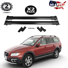 New For Volvo XC70 2003-2016 Black Roof Racks Cross Bars Luggage Carrier picture