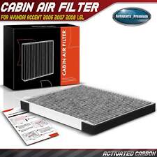 Cabin Air Filter with Activated Carbon for Hyundai Accent 2006 2007 2008 L4 1.6L picture