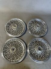 1977 1978 1979 1980 Chevy Caprice Impala Wire Wheel Hub Cap Hubcaps GM 15'' picture