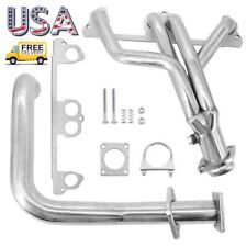 Stainless Steel Exhaust Header Manifold Fit for 1991-1995 2.5L Jeep Wrangler YJ picture
