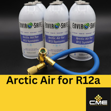 Envirosafe Arctic air for R12, Auto A/C, Refrigerant Support, 6 Can & Hose picture