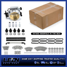 High Profile 92mm Intake Manifold+Throttle Body & Fuel Rail For LS1/LS2/LS3 5.3L picture