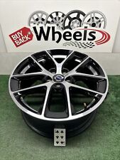 18” Volvo S60 V60 Modin OEM wheel rim 18x8 Glossy Black Machined Diamond Cut OE picture