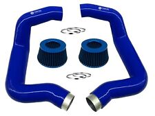 for BMW F90 M5 M8 G30 M550I Full Front Mount air intake - BLUE +2 BL air filters picture